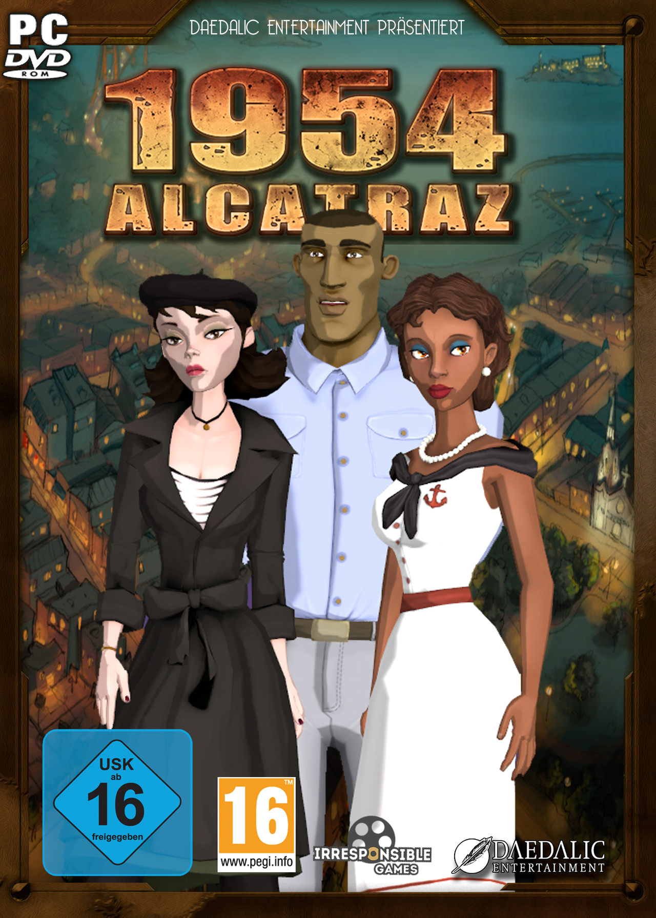 jaquette du jeu vidéo 1954 Alcatraz