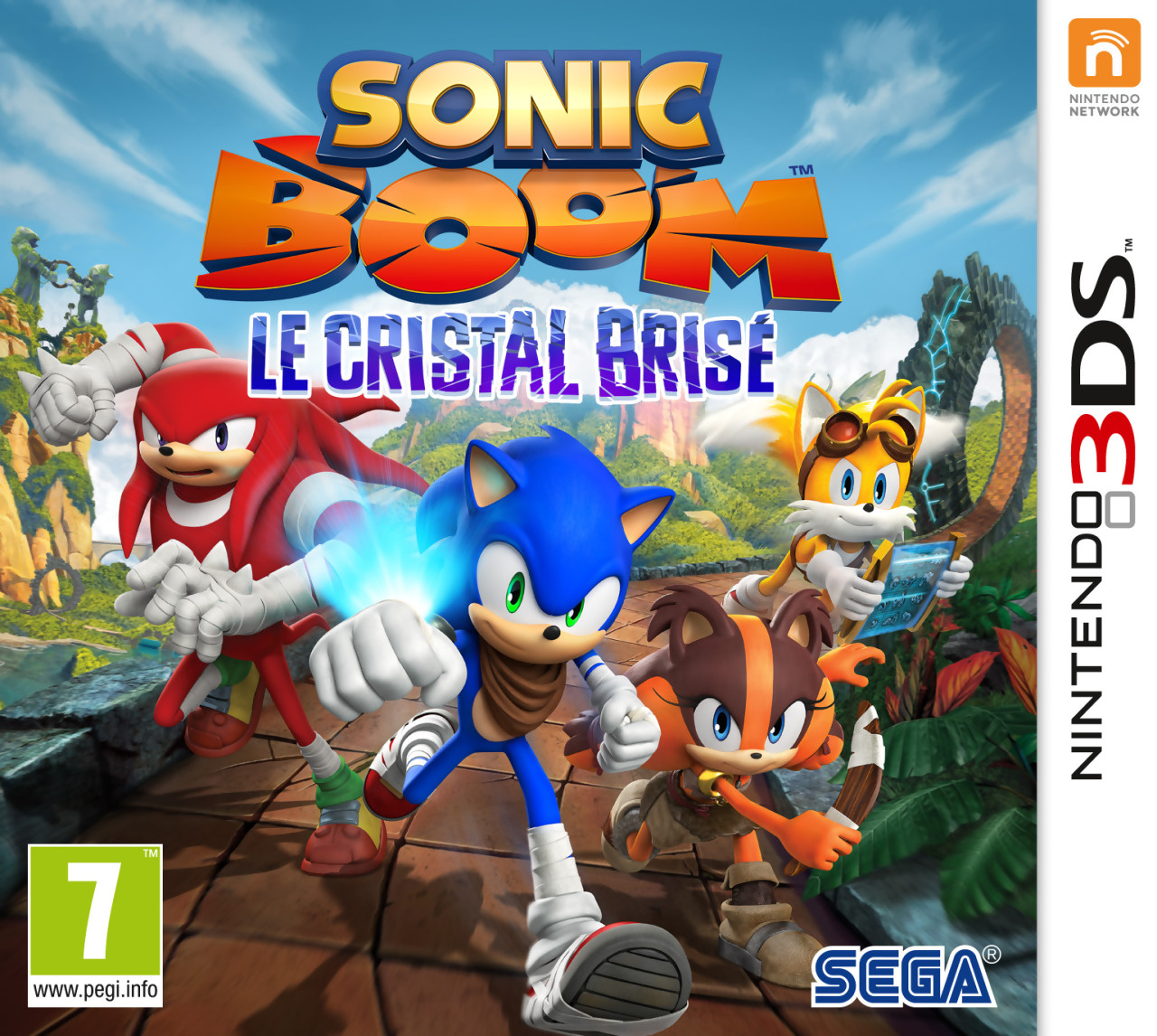 jaquette du jeu vidéo Sonic Boom : Le Cristal Brisé