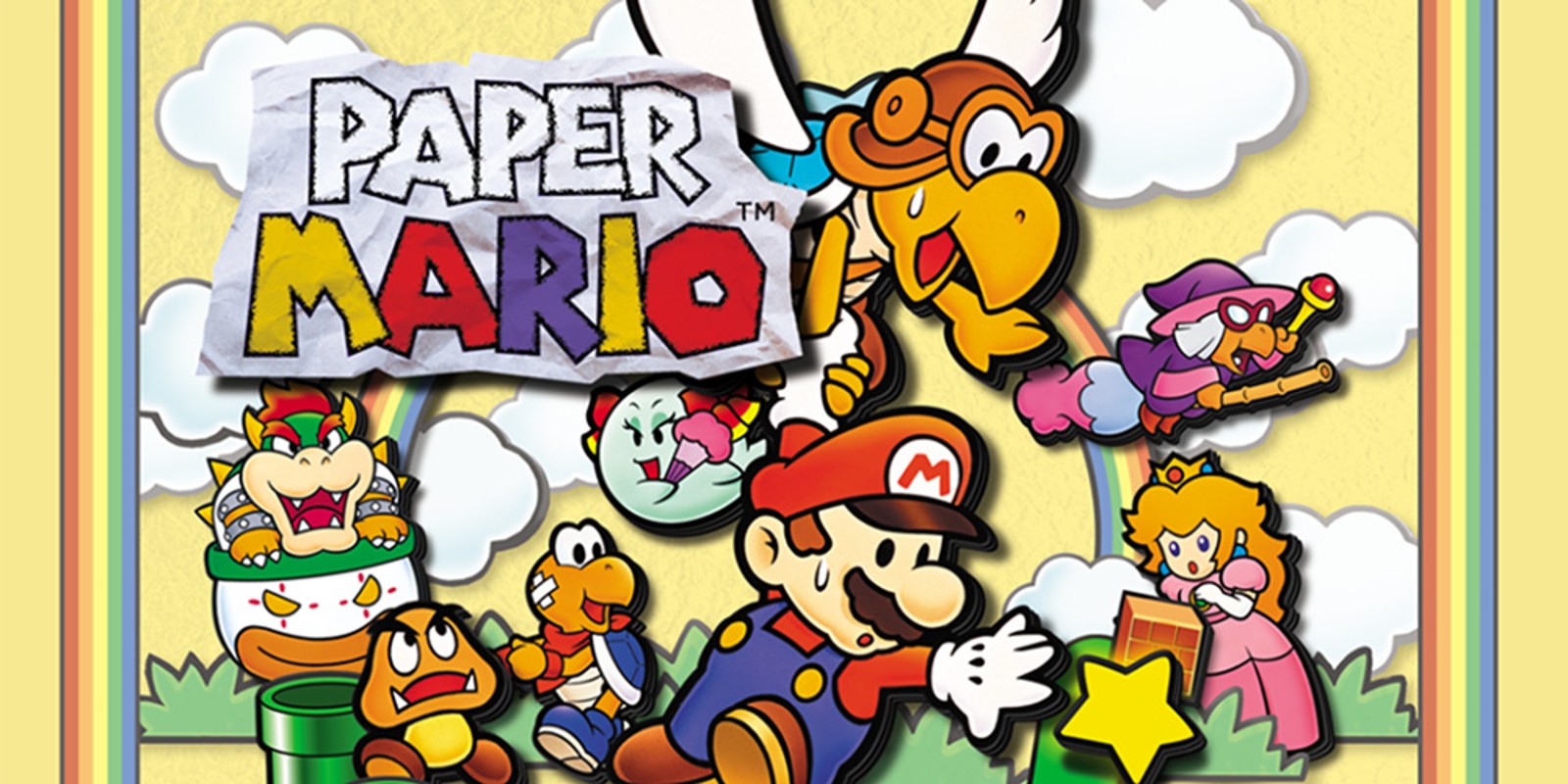 jaquette du jeu vidéo Paper Mario