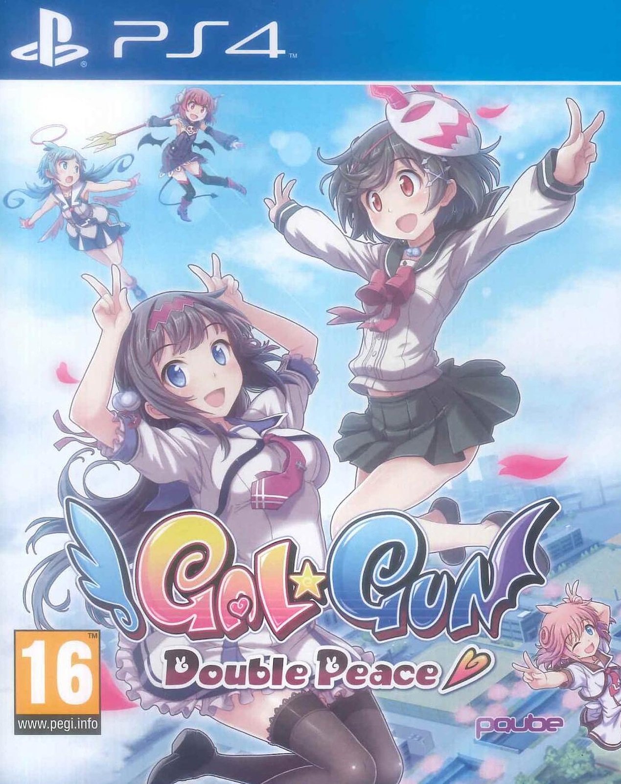 jaquette du jeu vidéo Gal Gun: Double Peace
