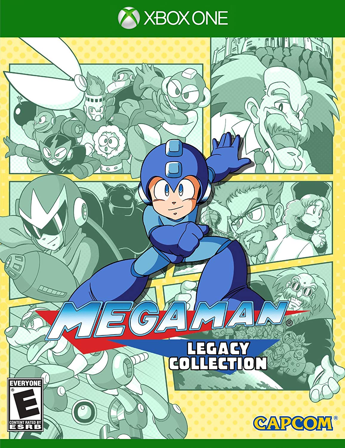 jaquette du jeu vidéo Mega Man Legacy Collection