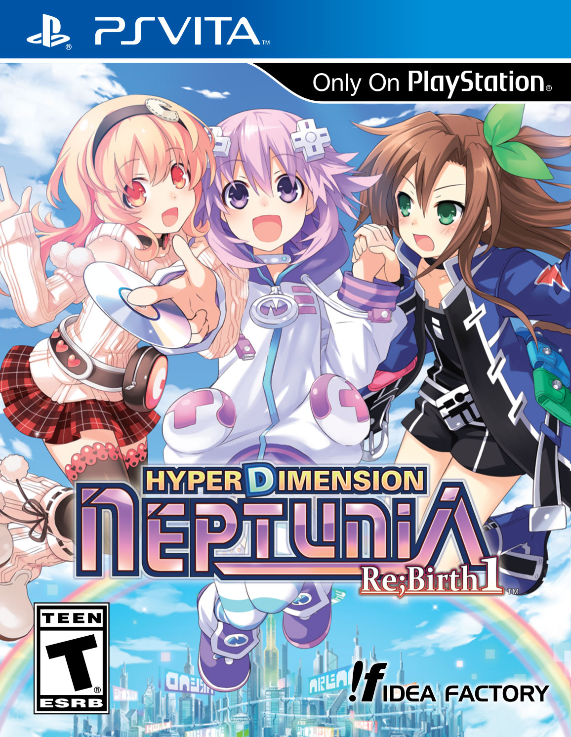 jaquette du jeu vidéo Hyperdimension Neptunia Re;Birth 1