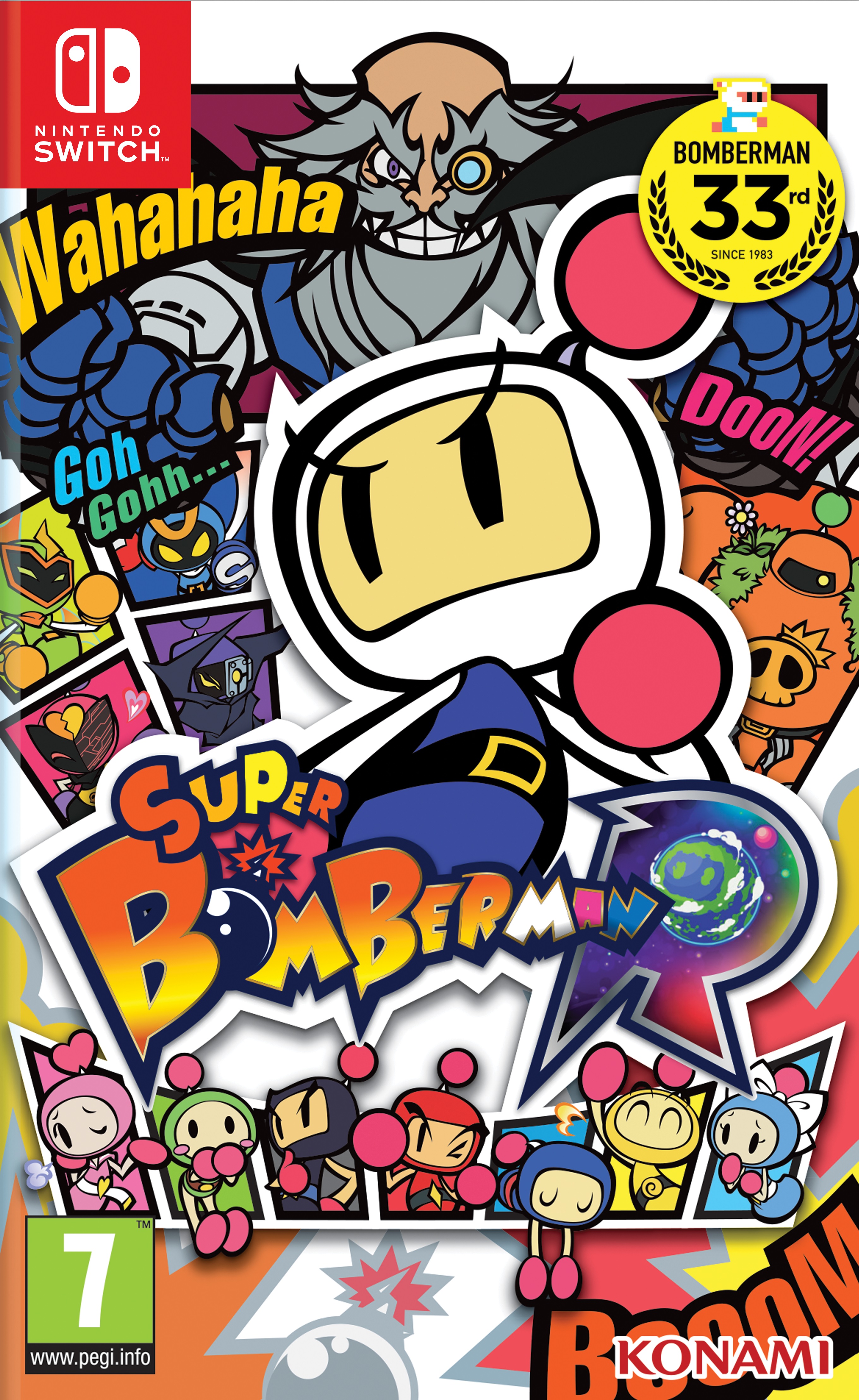 jaquette du jeu vidéo Super Bomberman R