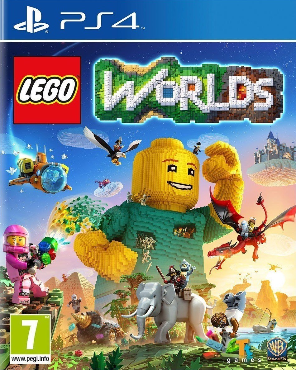 jaquette du jeu vidéo Lego Worlds