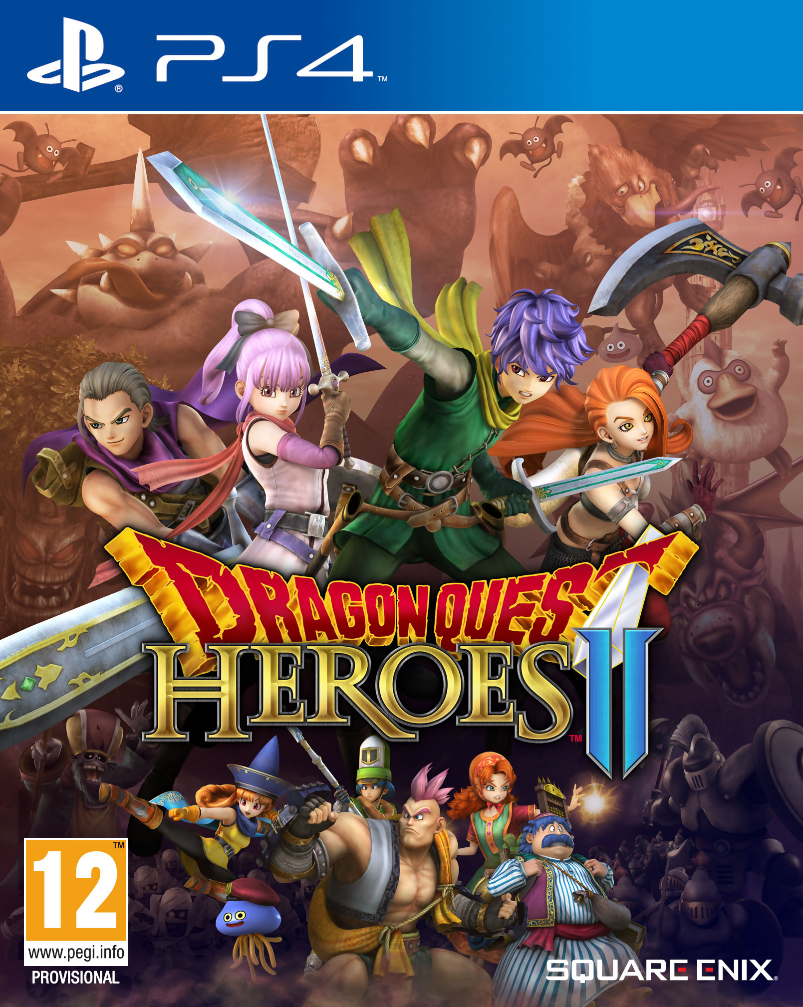 jaquette du jeu vidéo Dragon Quest Heroes II
