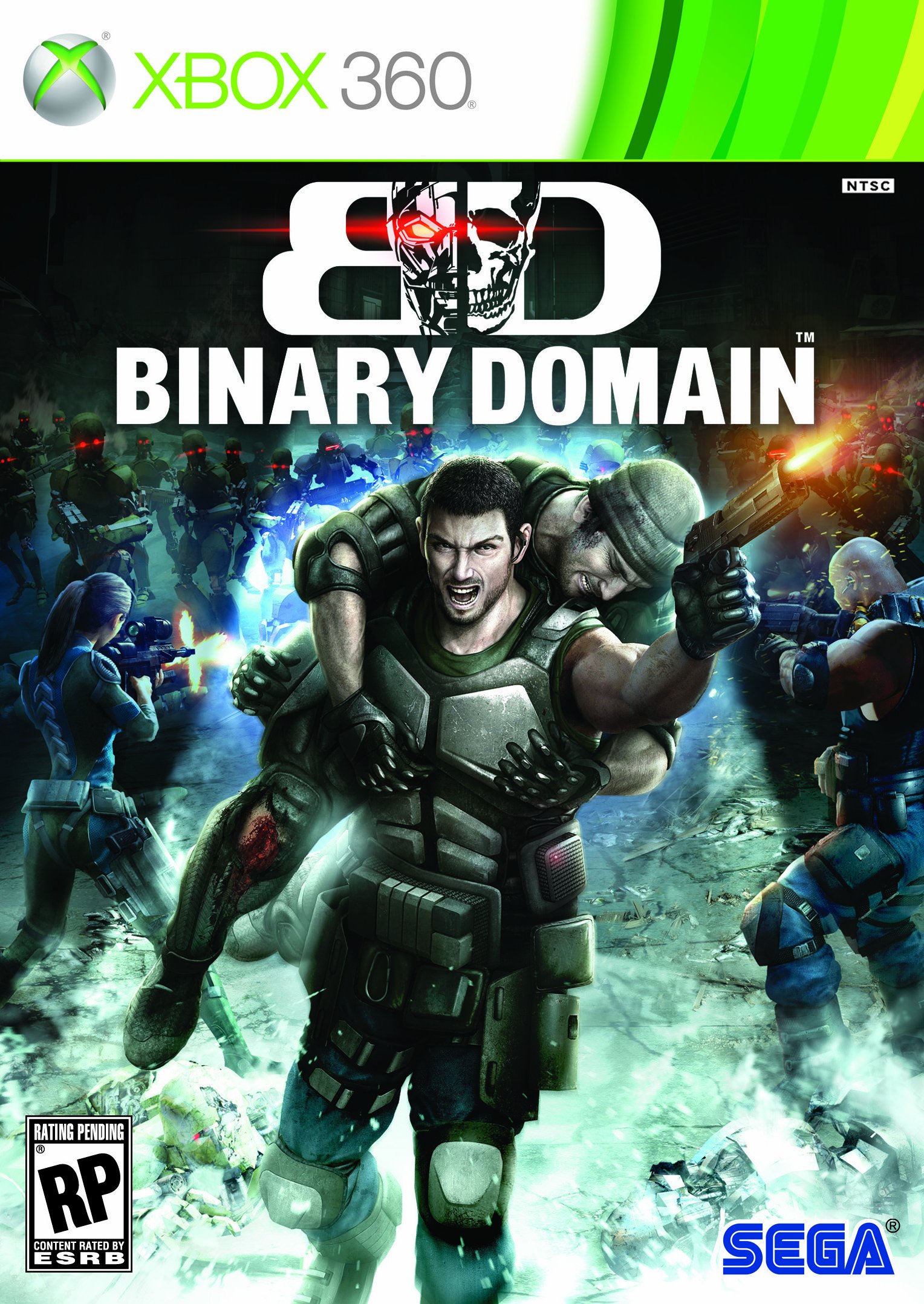 jaquette du jeu vidéo Binary Domain