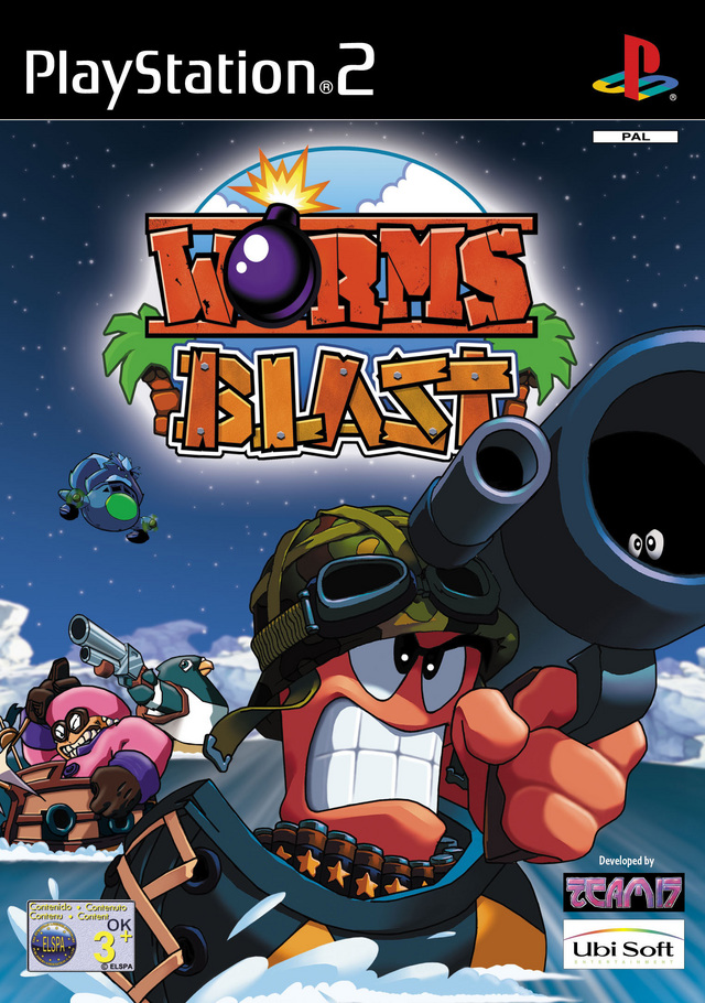jaquette du jeu vidéo Worms Blast