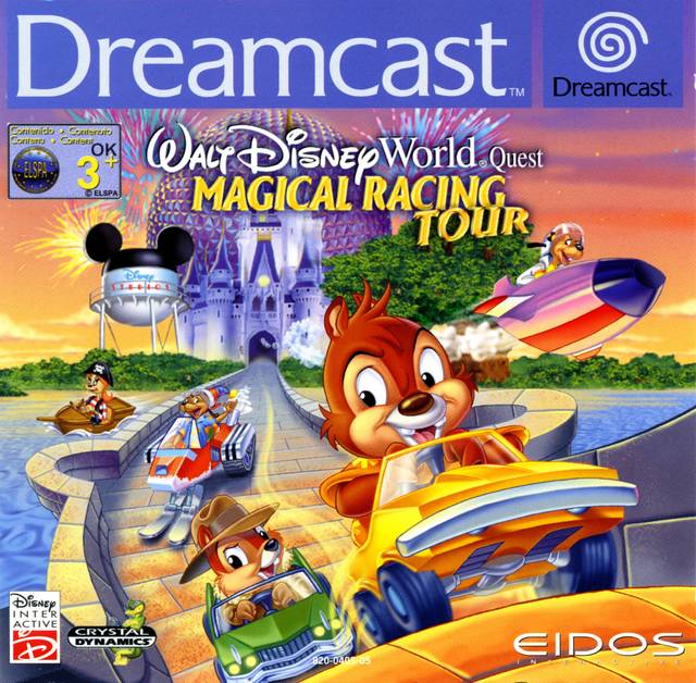 jaquette du jeu vidéo Walt Disney World Quest : Magical Racing Tour