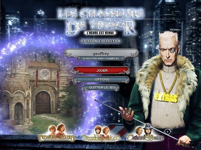 jaquette du jeu vidéo Les Chasseurs de Trésor : L'Heure Est Venue