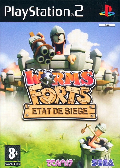 jaquette du jeu vidéo Worms Forts : État de Siège