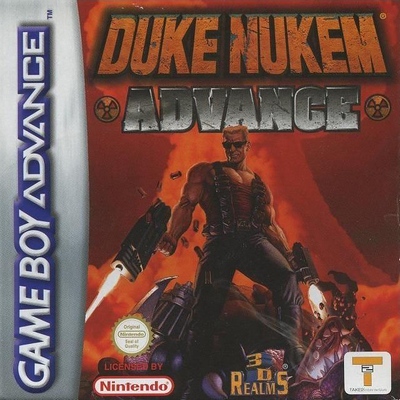 jaquette du jeu vidéo Duke Nukem Advance