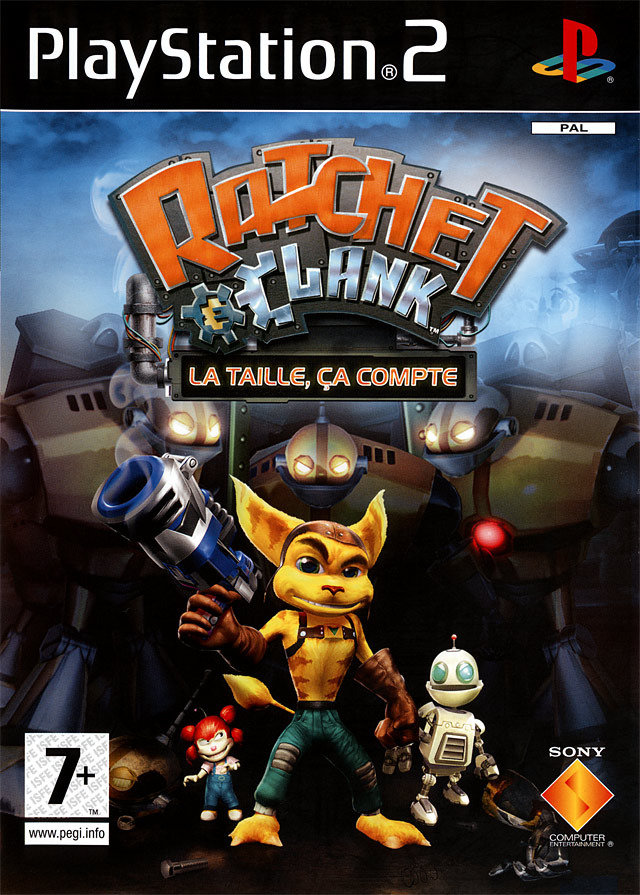jaquette du jeu vidéo Ratchet and Clank : La taille, ça compte