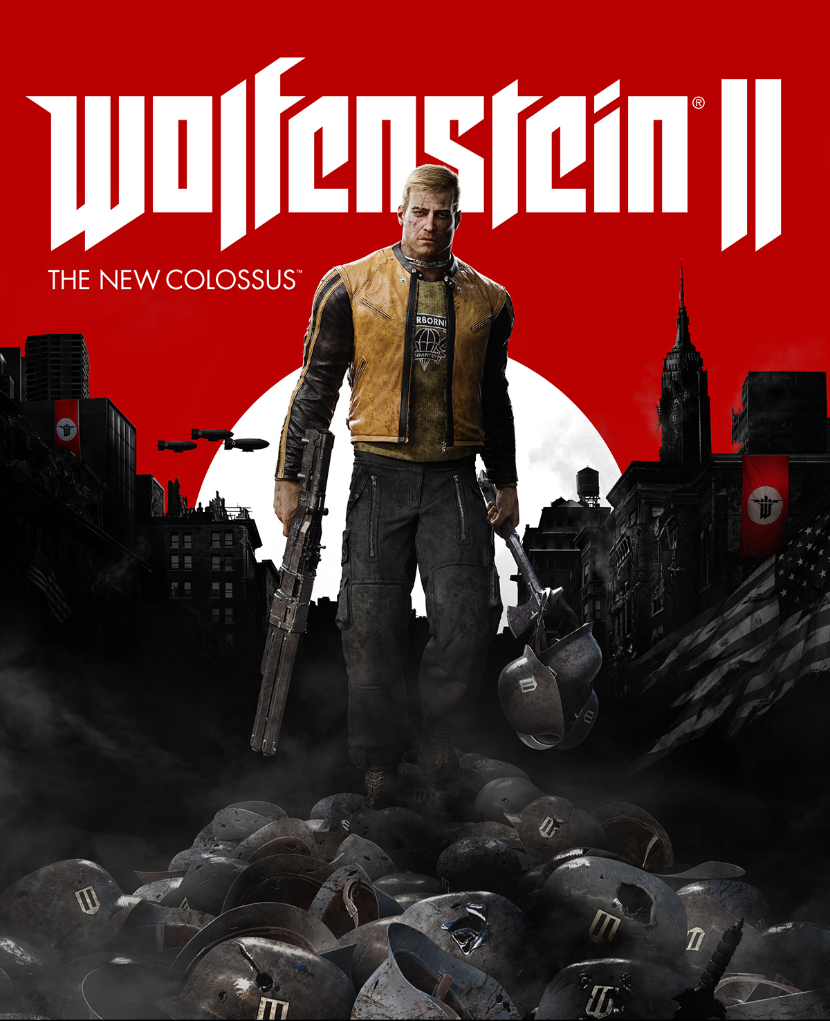 jaquette du jeu vidéo Wolfenstein II: The New Colossus