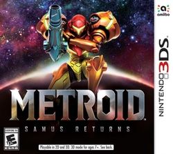 jaquette du jeu vidéo Metroid: Samus Returns