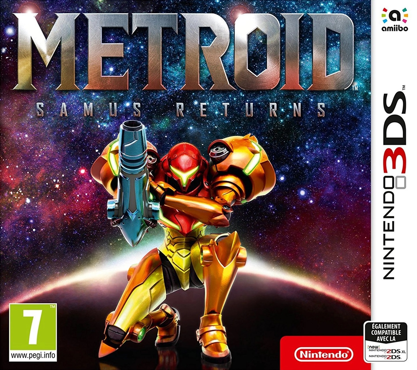jaquette du jeu vidéo Metroid: Samus Returns