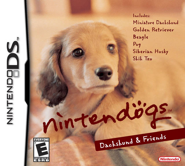 jaquette du jeu vidéo Nintendogs: Dachshund & Friends