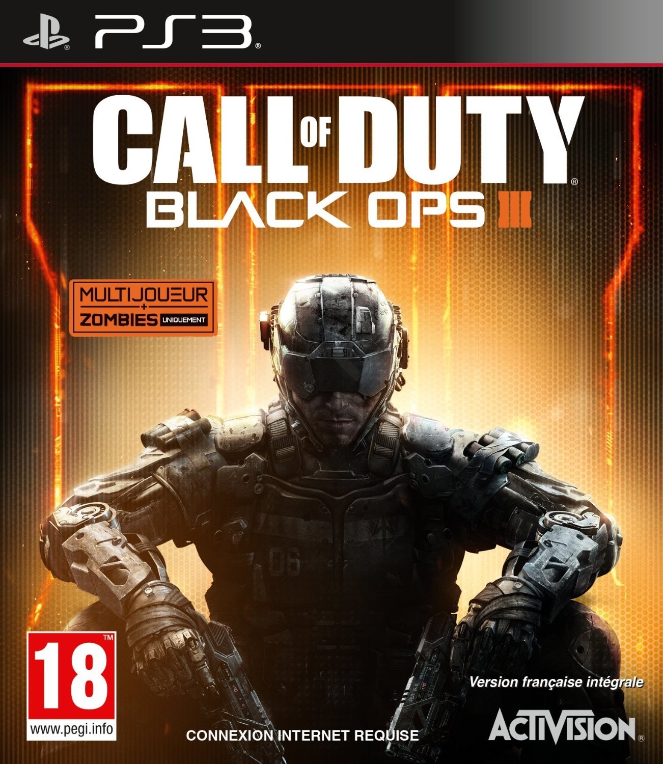 jaquette du jeu vidéo Call of Duty: Black Ops III