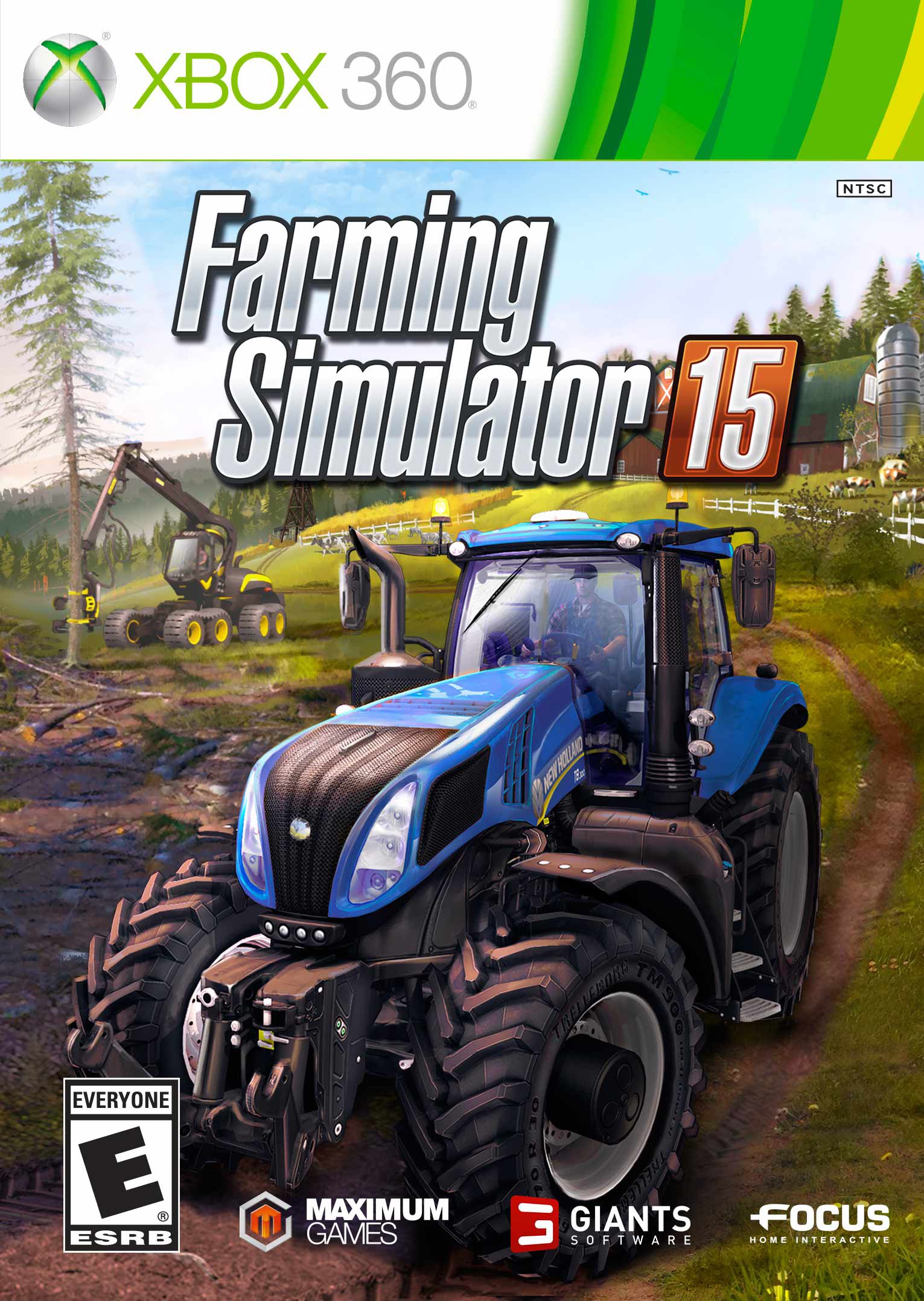 jaquette du jeu vidéo Farming Simulator 15