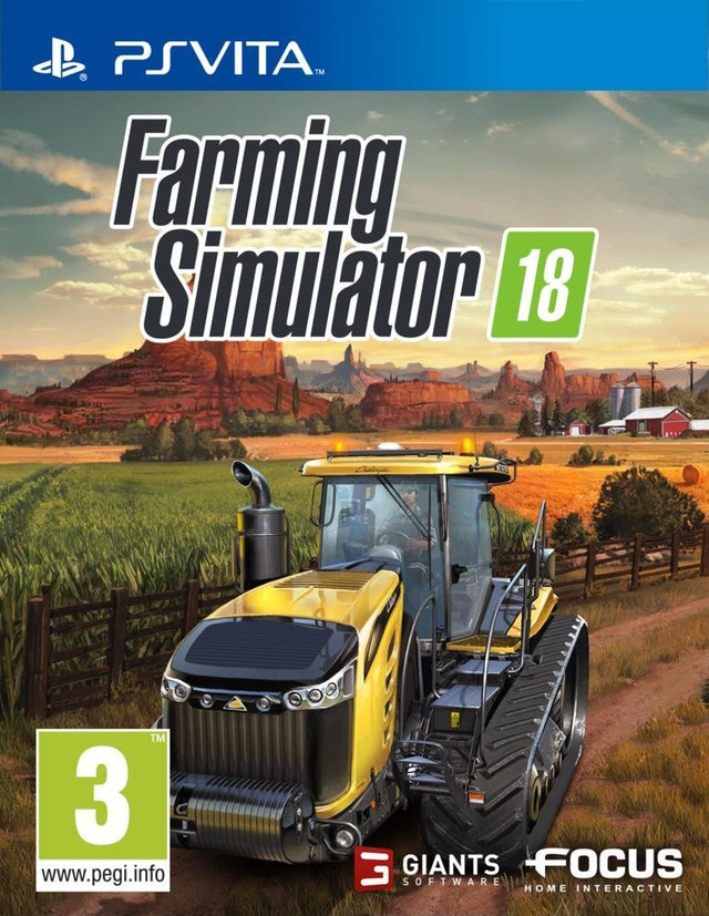 jaquette du jeu vidéo Farming Simulator 18