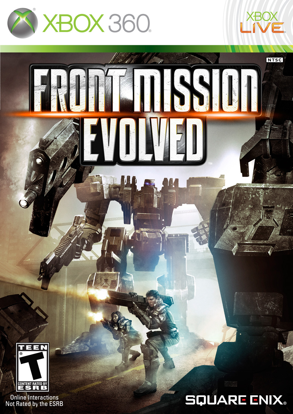 jaquette du jeu vidéo Front Mission Evolved