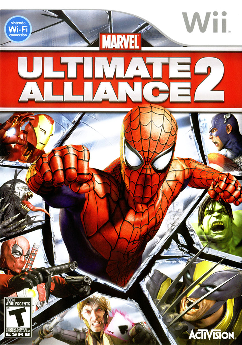 jaquette du jeu vidéo Marvel Ultimate Alliance 2