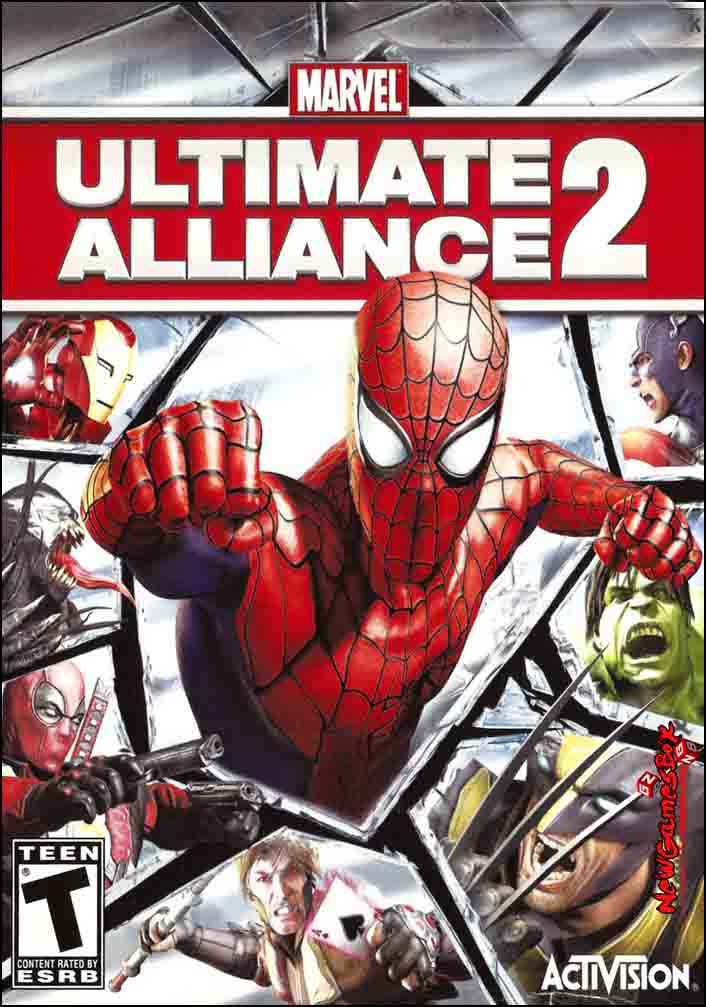 jaquette du jeu vidéo Marvel Ultimate Alliance 2