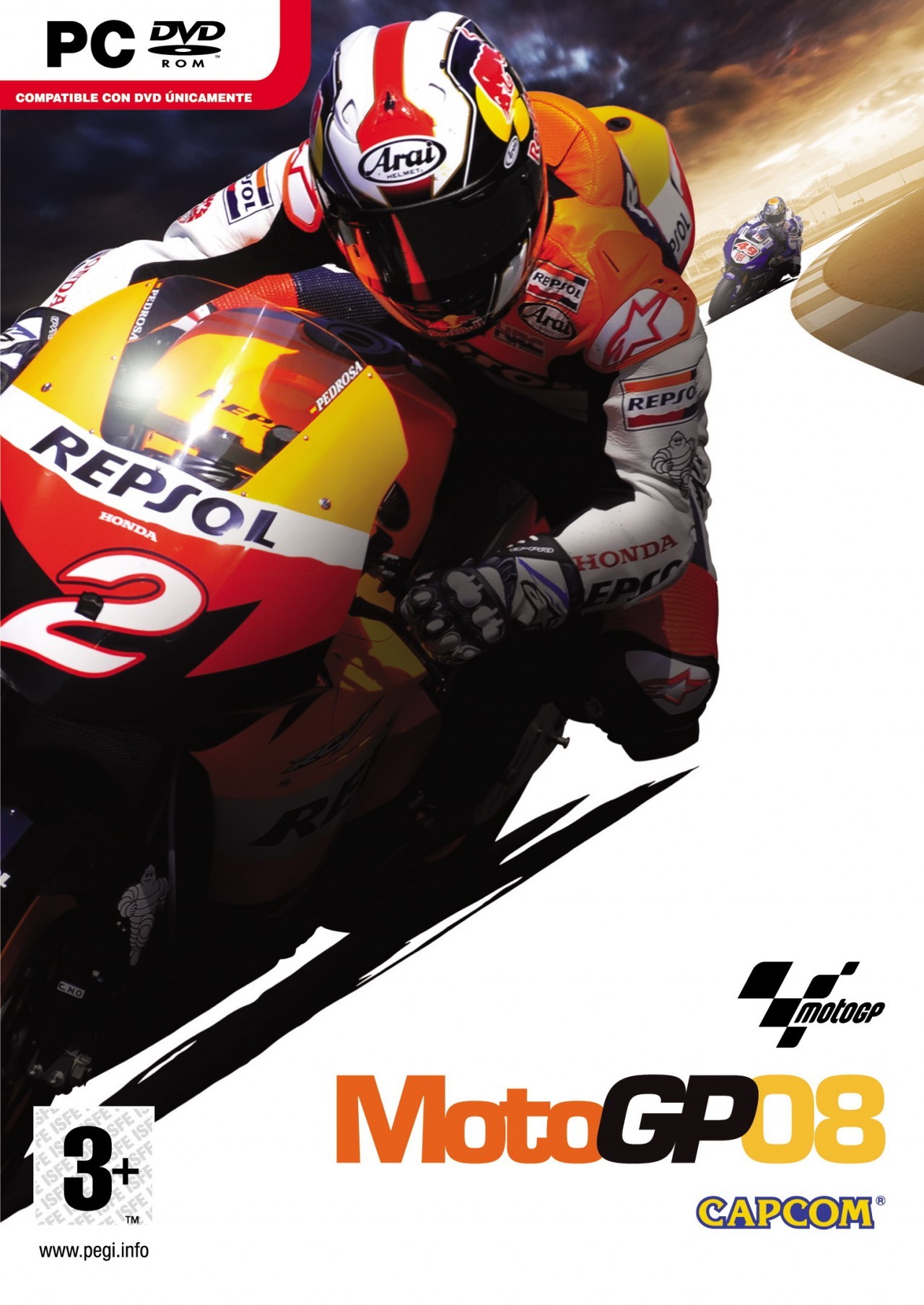 jaquette du jeu vidéo MotoGP 08