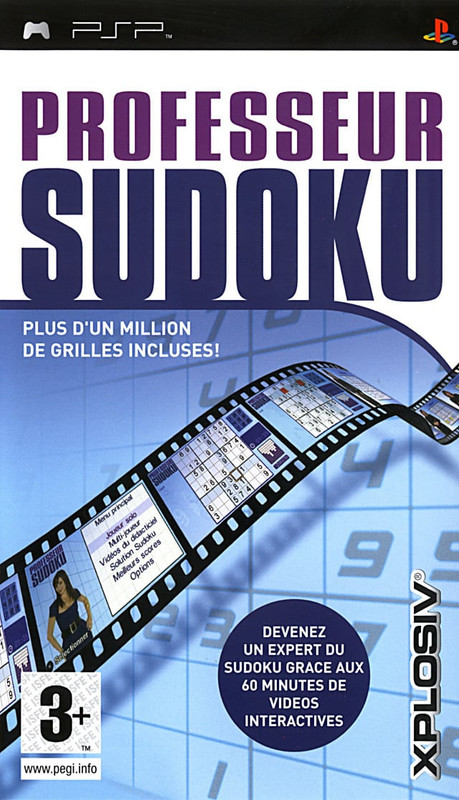 jaquette du jeu vidéo Professeur Sudoku