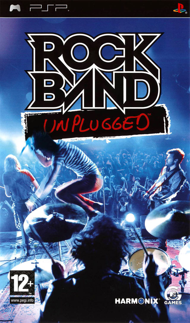 jaquette du jeu vidéo Rock Band Unplugged