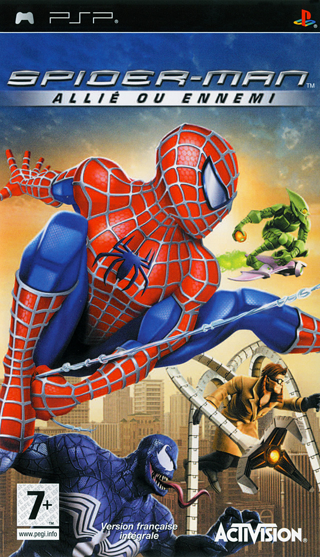 jaquette du jeu vidéo Spider-Man : Allié ou Ennemi