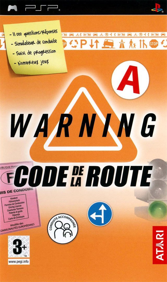 jaquette du jeu vidéo Warning : Code de la Route