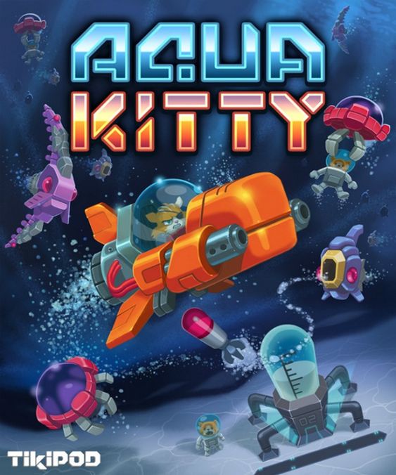 jaquette du jeu vidéo Aqua Kitty - Milk Mine Defender