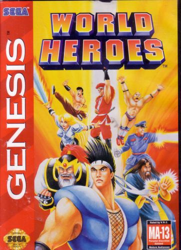 jaquette du jeu vidéo World Heroes