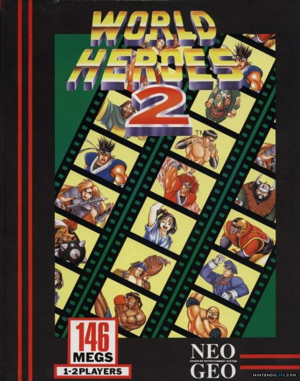 jaquette du jeu vidéo World Heroes 2