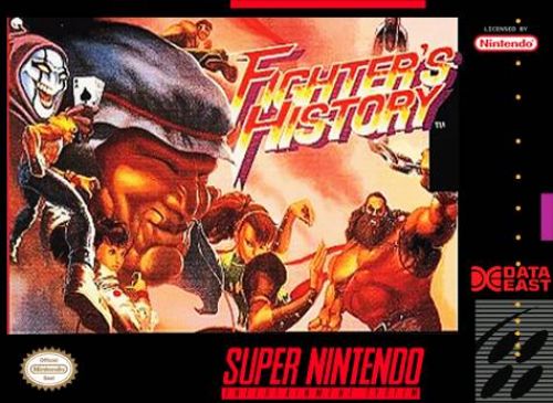 jaquette du jeu vidéo Fighter's History
