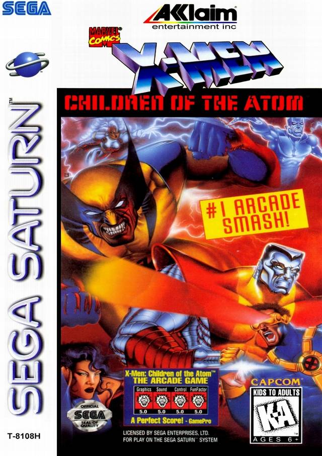 jaquette du jeu vidéo X-Men : Children Of The Atom