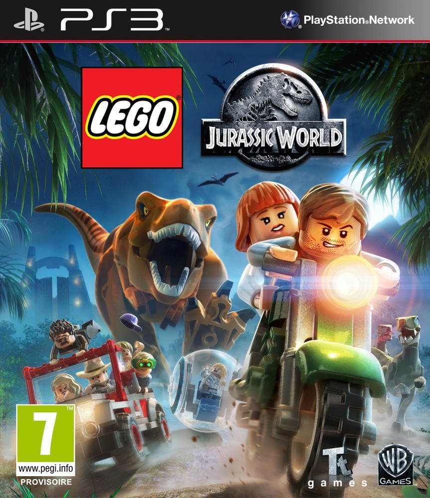 jaquette du jeu vidéo LEGO Jurassic World
