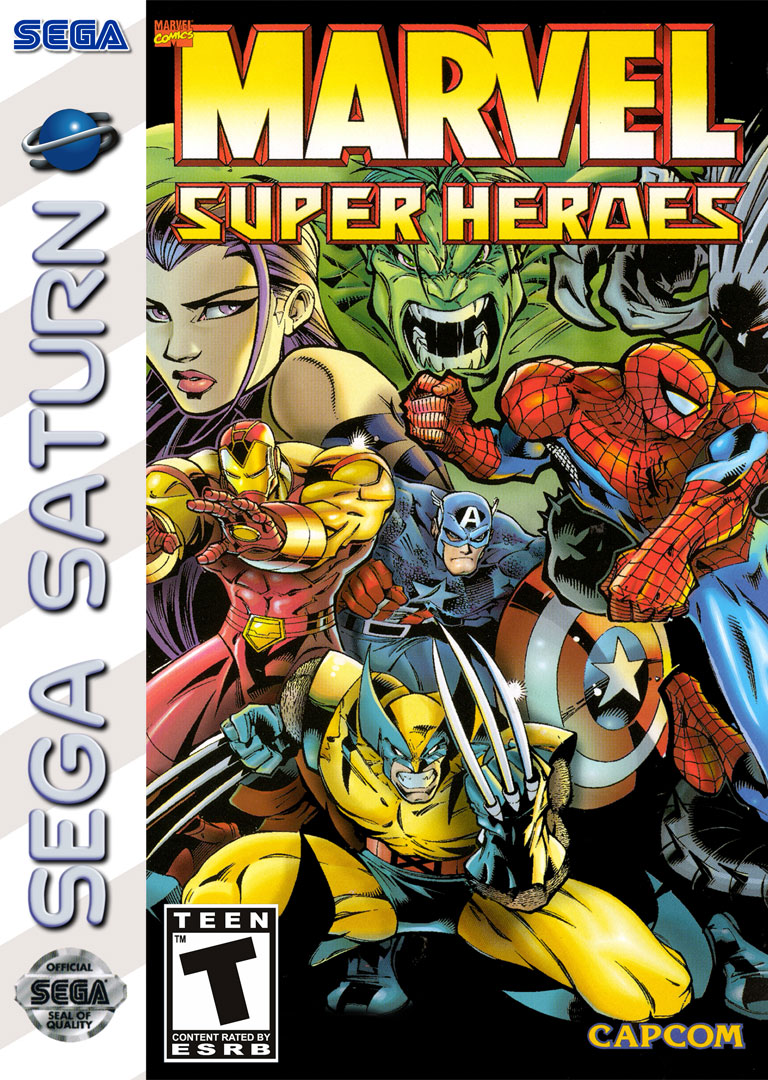 jaquette du jeu vidéo Marvel Super Heroes