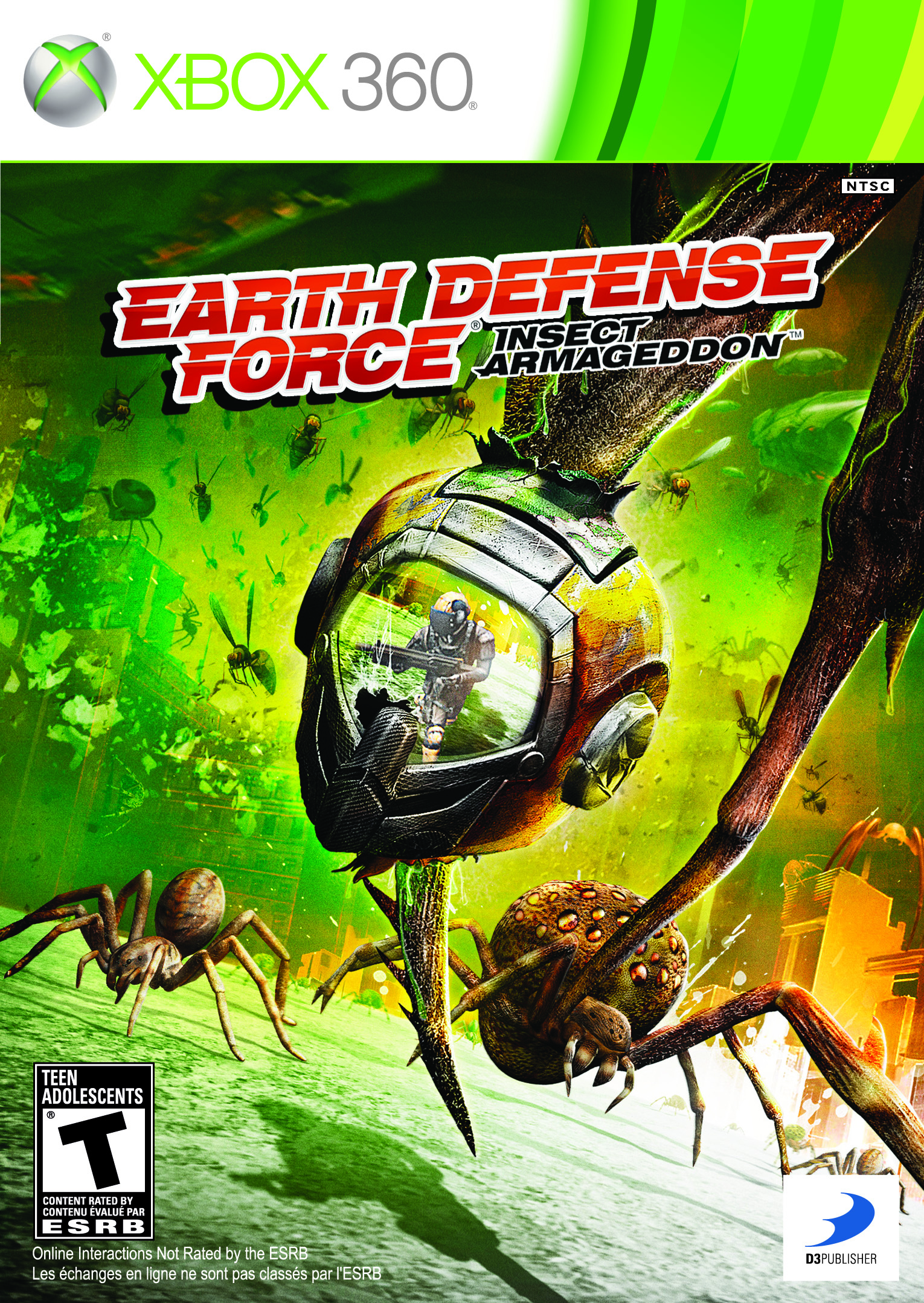 jaquette du jeu vidéo Earth Defense Force: Insect Armageddon