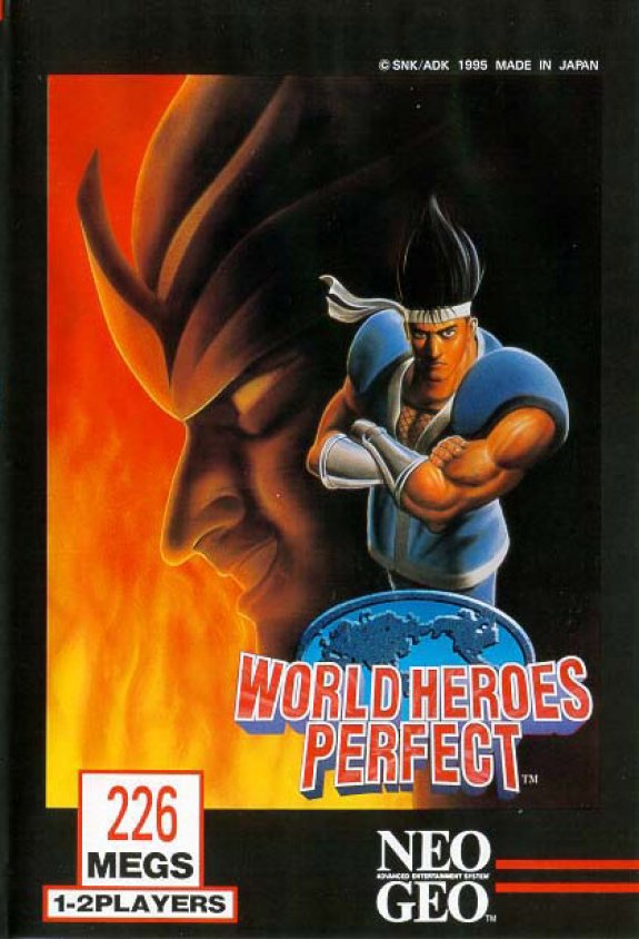 jaquette du jeu vidéo World Heroes Perfect