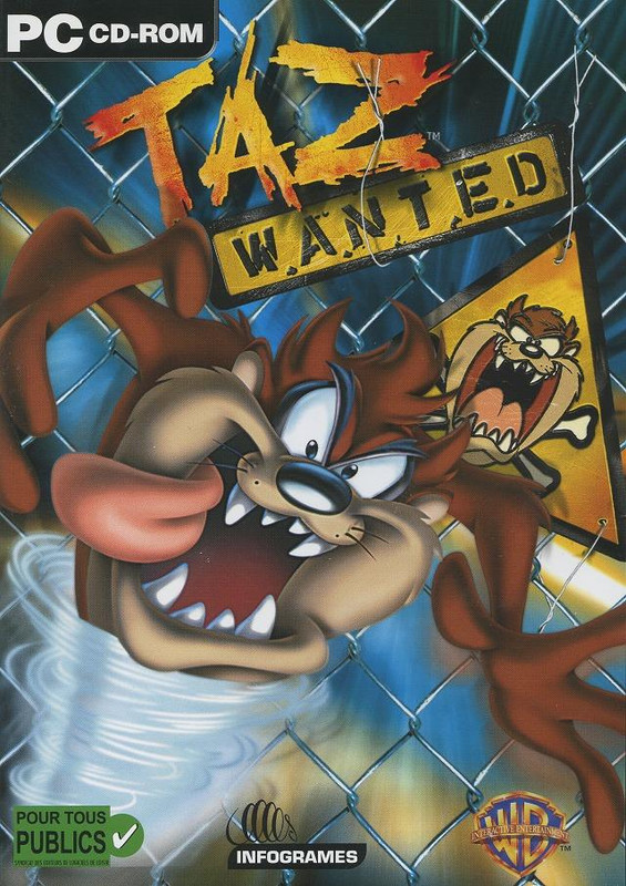 jaquette du jeu vidéo Taz: Wanted