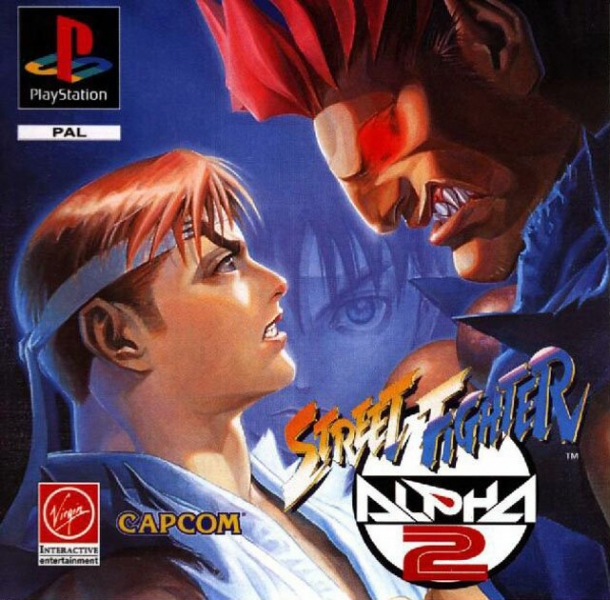 jaquette du jeu vidéo Street Fighter Alpha 2