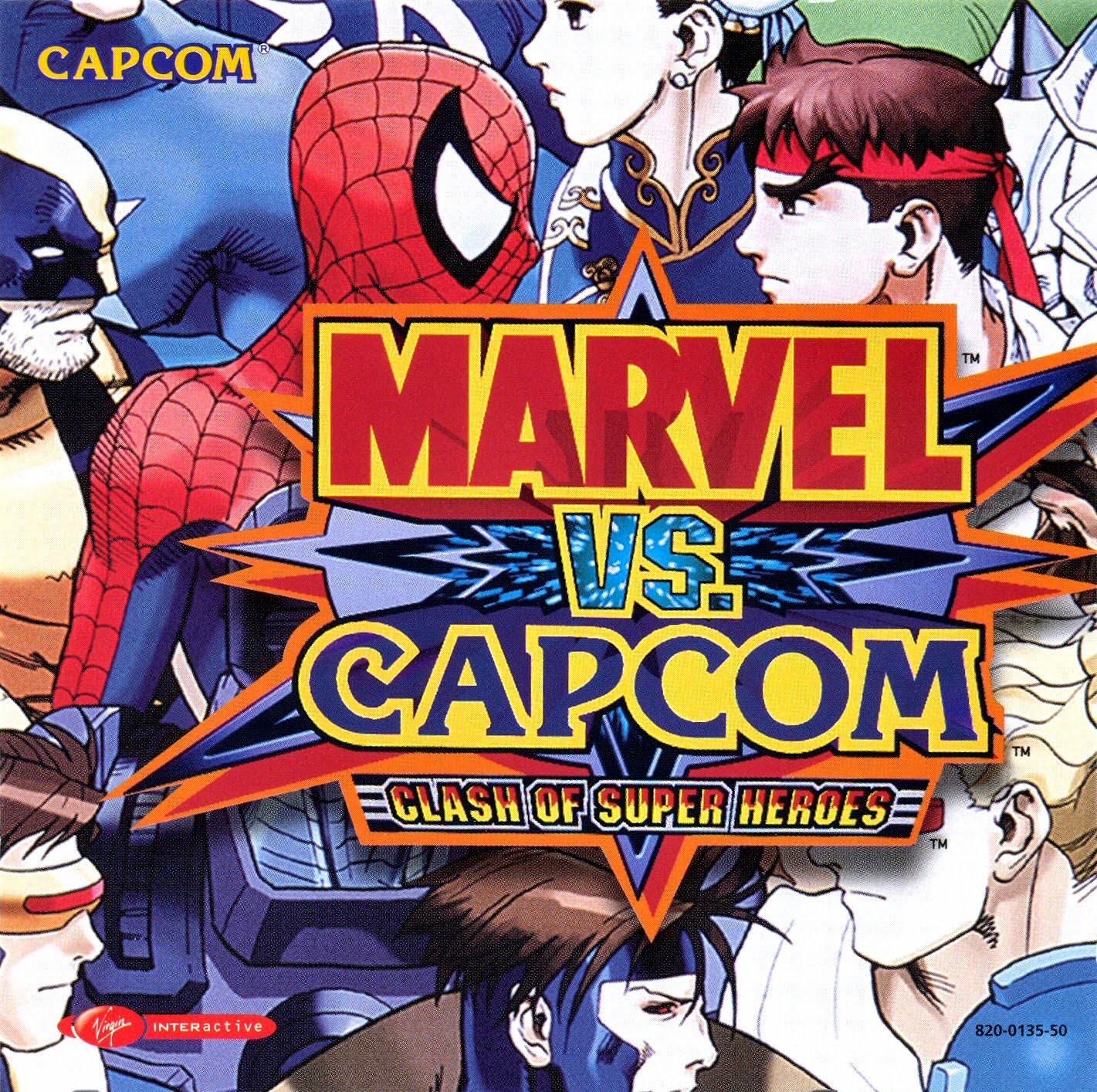 jaquette du jeu vidéo Marvel vs. Capcom: Clash of Super Heroes