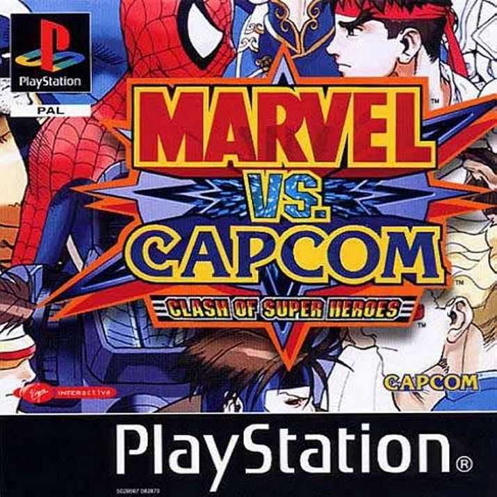 jaquette du jeu vidéo Marvel vs. Capcom: Clash of Super Heroes