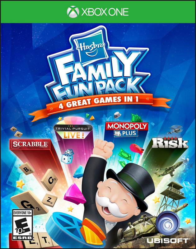 jaquette du jeu vidéo Hasbro family fun pack