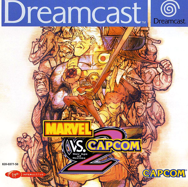 jaquette du jeu vidéo Marvel vs. Capcom 2: New Age of Heroes