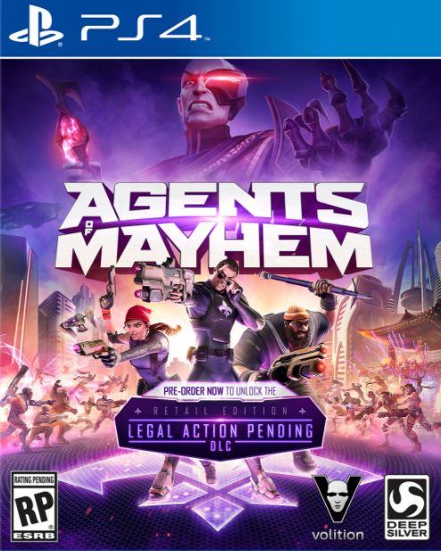 jaquette du jeu vidéo Agents of Mayhem