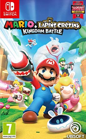 jaquette du jeu vidéo Mario + The Lapins Crétins Kingdom Battle