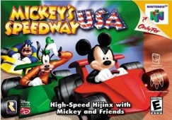 jaquette du jeu vidéo Mickey's Speedway USA