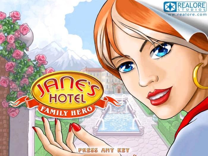 jaquette du jeu vidéo Jane's Hotel: Family Hero